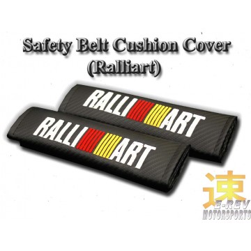Ralliart Carbon Fibre Look Seat Belt Cushion