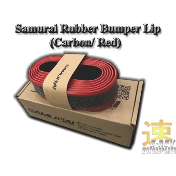 Rubber Lip (Carbon with Red Lining)