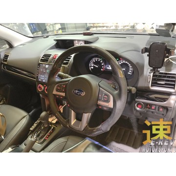 Subaru Forester XT Carbon Fibre Steering Wheel