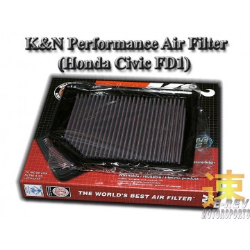 K&N Air Filter - Honda Civic FD1