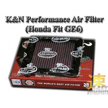 K&N Air Filter - Honda Fit GE6