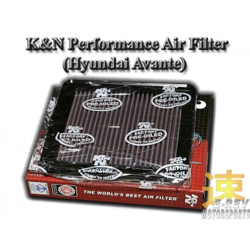 K&N Air Filter - Hyundai Avante