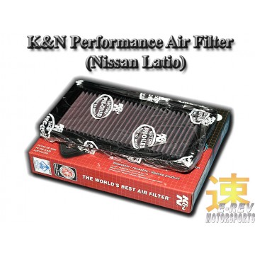 K&N Air Filter - Nissan Latio