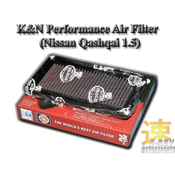 K&N Air Filter - Nissan Qashqai (2007)