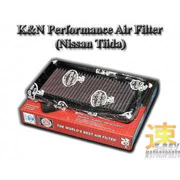 K&N Air Filter - Nissan Tiida (2007)